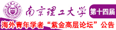 狂操逼逼南京理工大学第十四届海外青年学者紫金论坛诚邀海内外英才！